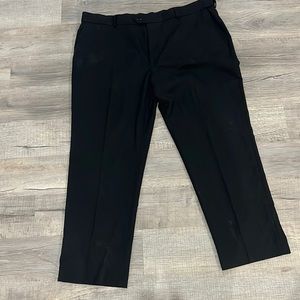 Stafford classic fit black men’s dress pant size 44 x 30